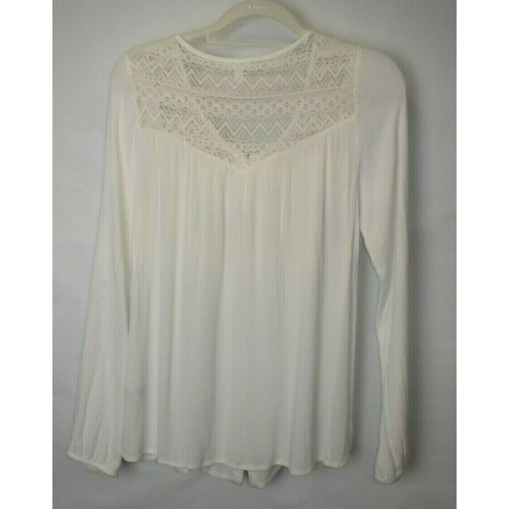 Blouse by Aeropostale size S/P Cream